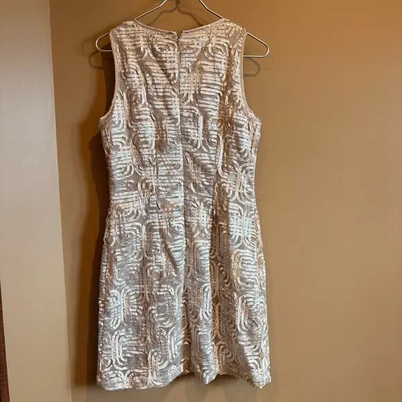 Jessica Howard Sleeveless Dress Neckline Embellishment Size 8 - Picture 5 of 5